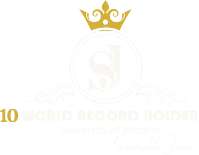 Saurabh Jain, 10 World Record Holder, University of Wisdom